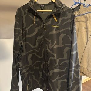 Mens Stretch Terre Planning Hoody- large -Rare